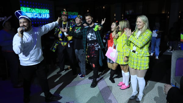 The costume competition was so fierce we had to let the crowd decide!