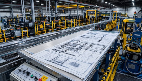 A layout design process in the material handling industry adapting to future challenges