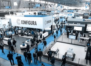 picture of trade show floor