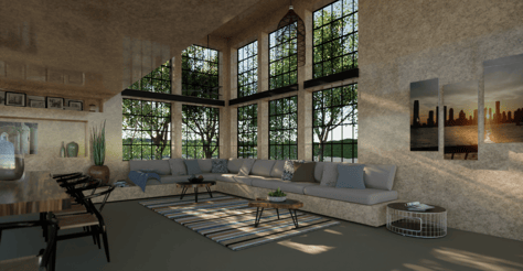 Living Room rendering