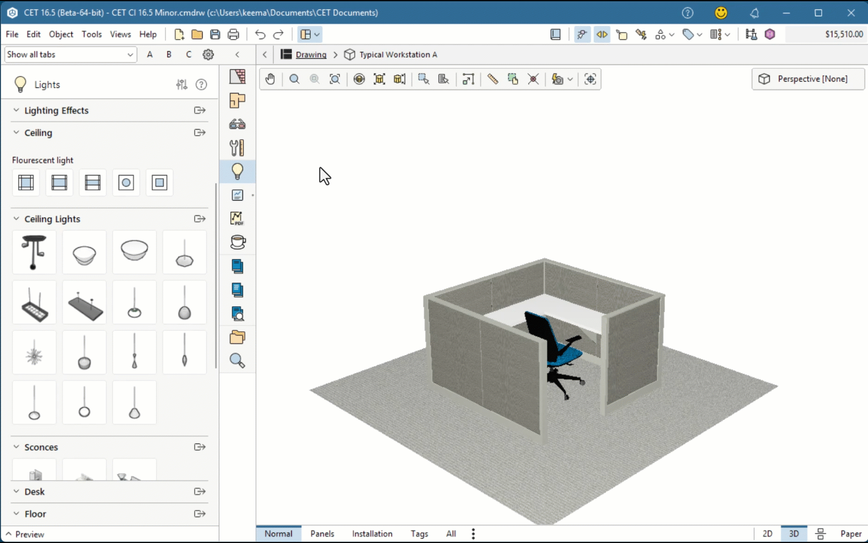 CETCI_Ceiling Light Insert Graphic GIF