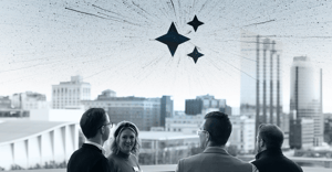 hero image of people at configura office